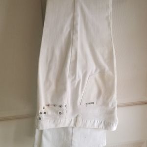 White jeans